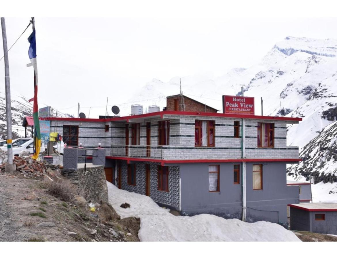 Hotel Peak View, Lahaul Sissu Extérieur photo